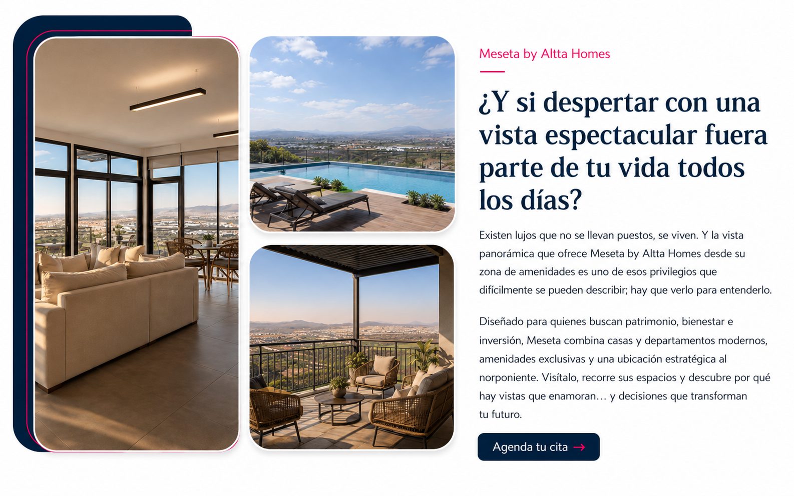 Meseta by Altta Homes — ¿Y si despertar con una vista espectacular?
