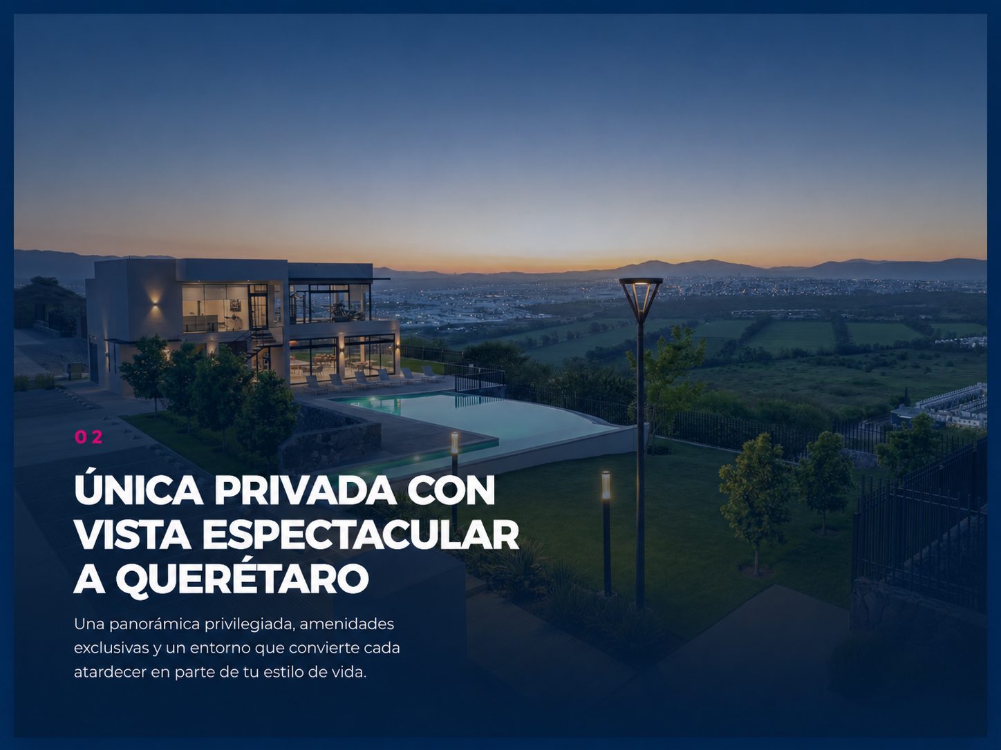 Única privada con vista espectacular a Querétaro