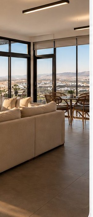 Sala con vista panorámica en Meseta by Altta Homes