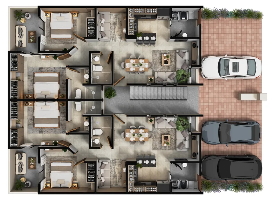 Plano arquitectónico · Planta Baja del modelo Olmo